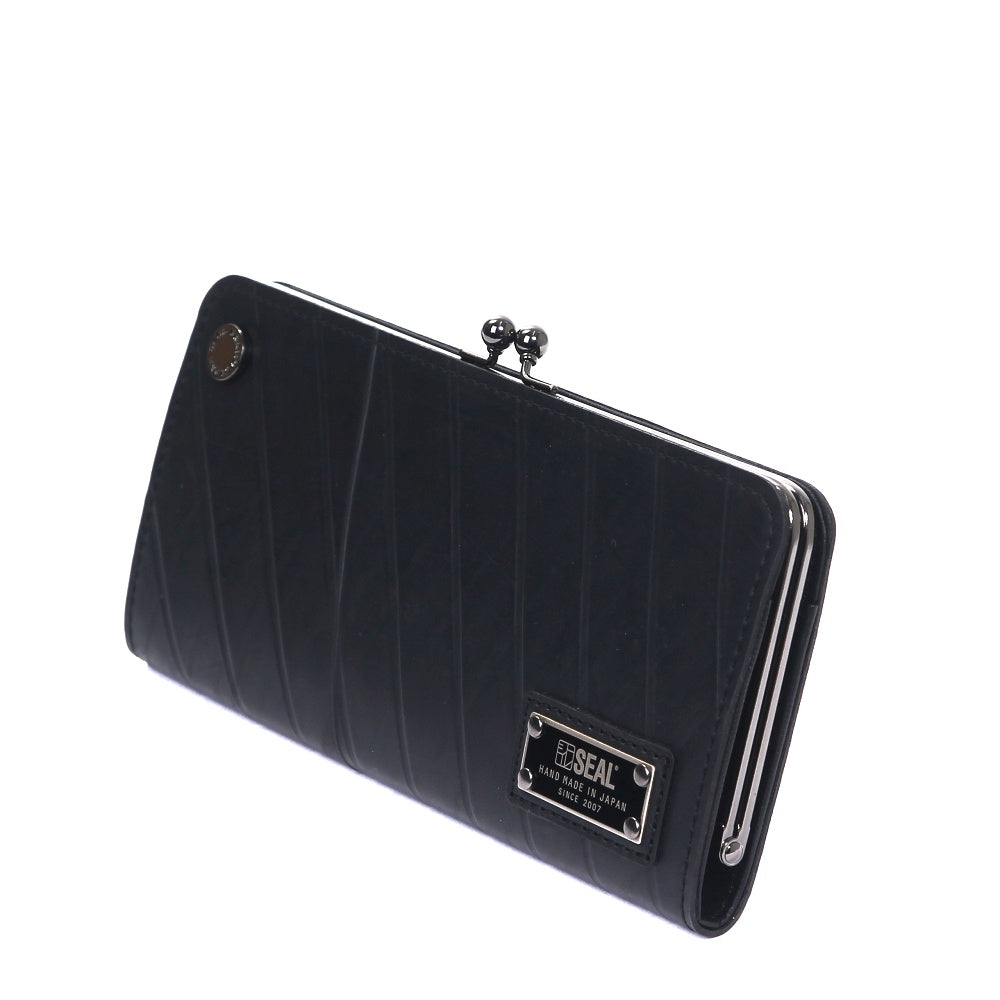 キスロックロングウォレット-ブラック-2134【アウトレット製品】