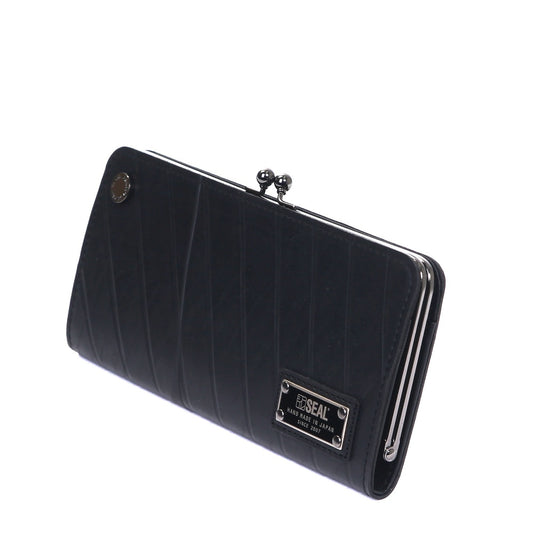 キスロックロングウォレット-ブラック-2134【アウトレット製品】