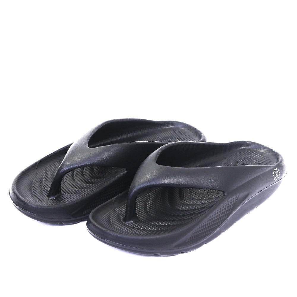 EVA RELAX SANDAL  厚底リラックス サンダル 超軽量-ブラック-Mサイズ-2136【アウトレット製品】