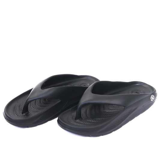 EVA RELAX SANDAL  厚底リラックス サンダル 超軽量-ブラック-Mサイズ-2137【アウトレット製品】