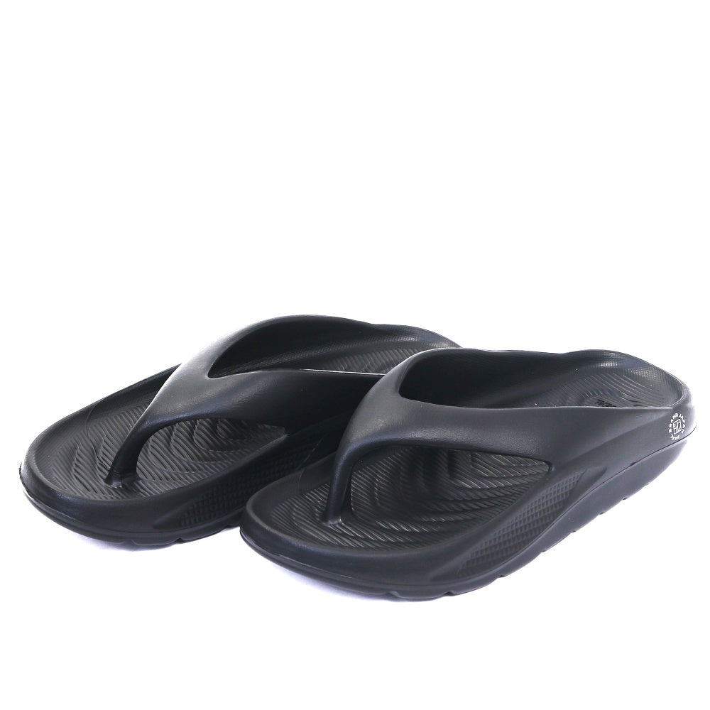EVA RELAX SANDAL  厚底リラックス サンダル 超軽量-ブラック-Mサイズ-2139【アウトレット製品】
