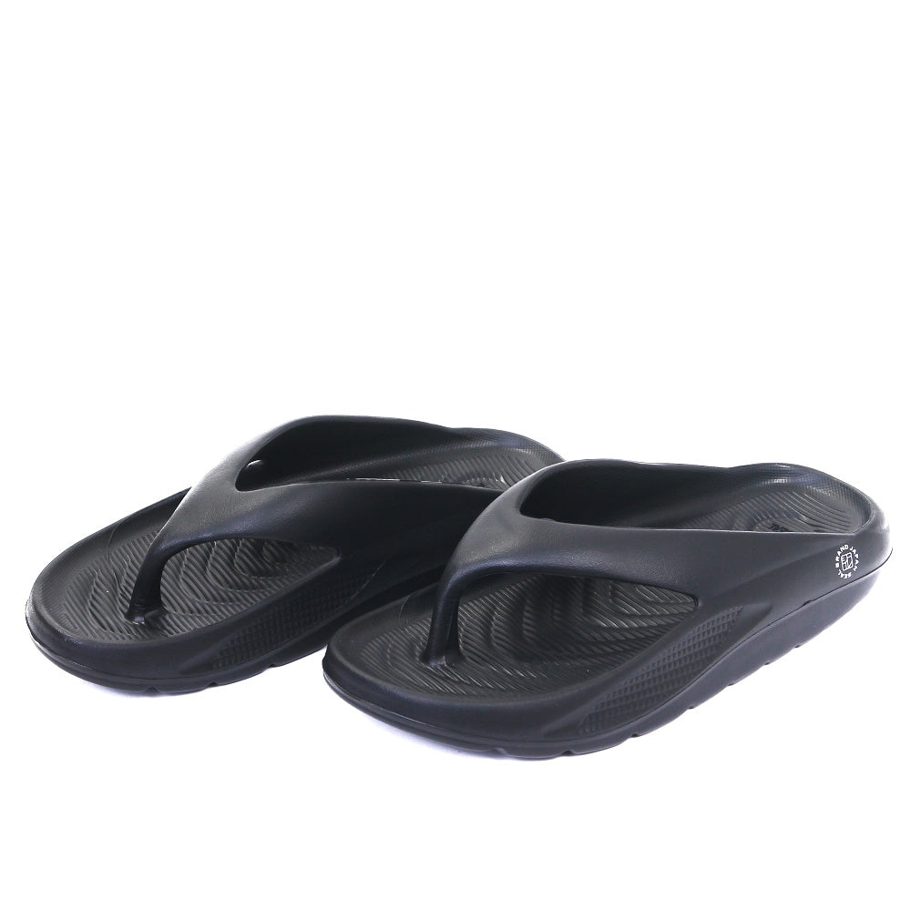EVA RELAX SANDAL  厚底リラックス サンダル 超軽量-ブラック-Mサイズ-2140【アウトレット製品】