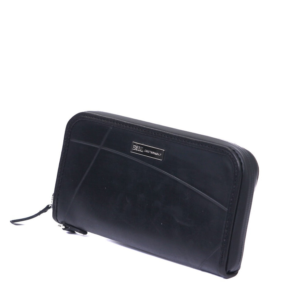 ロングウォレットwaterproof-ブラック-1140【アウトレット製品】