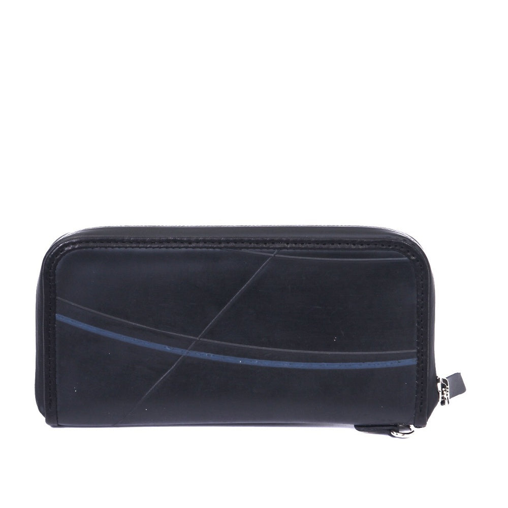 ロングウォレットwaterproof-ブラック-1140【アウトレット製品】
