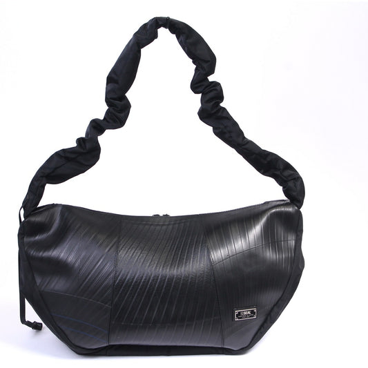 シャーリングショルダーバッグ -ブラック-1156【アウトレット製品】