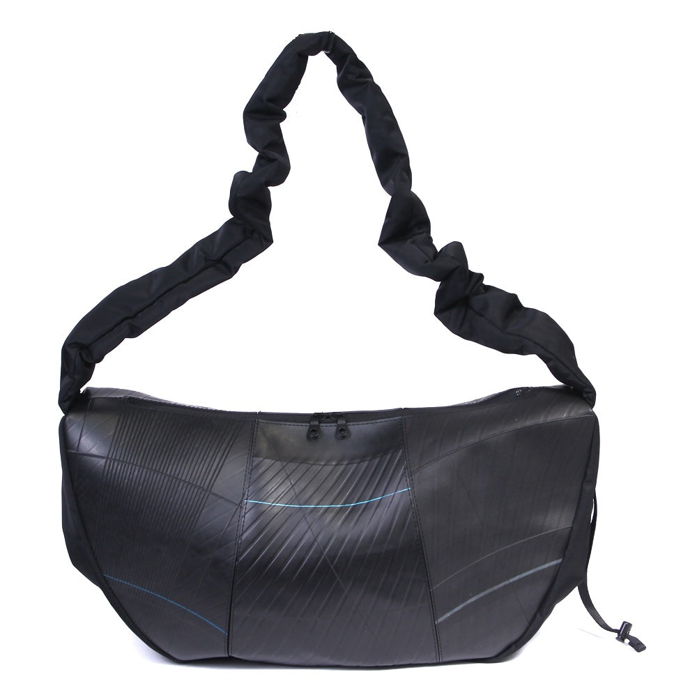 シャーリングショルダーバッグ -ブラック-1156【アウトレット製品】