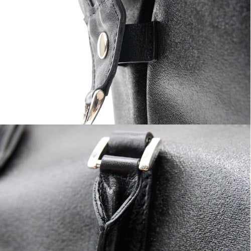 森野帆布コラボ／トラベルボストンバッグ Lサイズ-ブラック-2062【アウトレット製品】