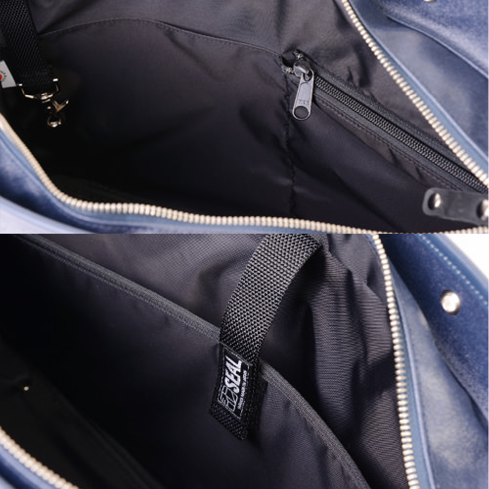 森野帆布コラボ／ビジネスバッグWEAR-ネイビー-2105【アウトレット製品】