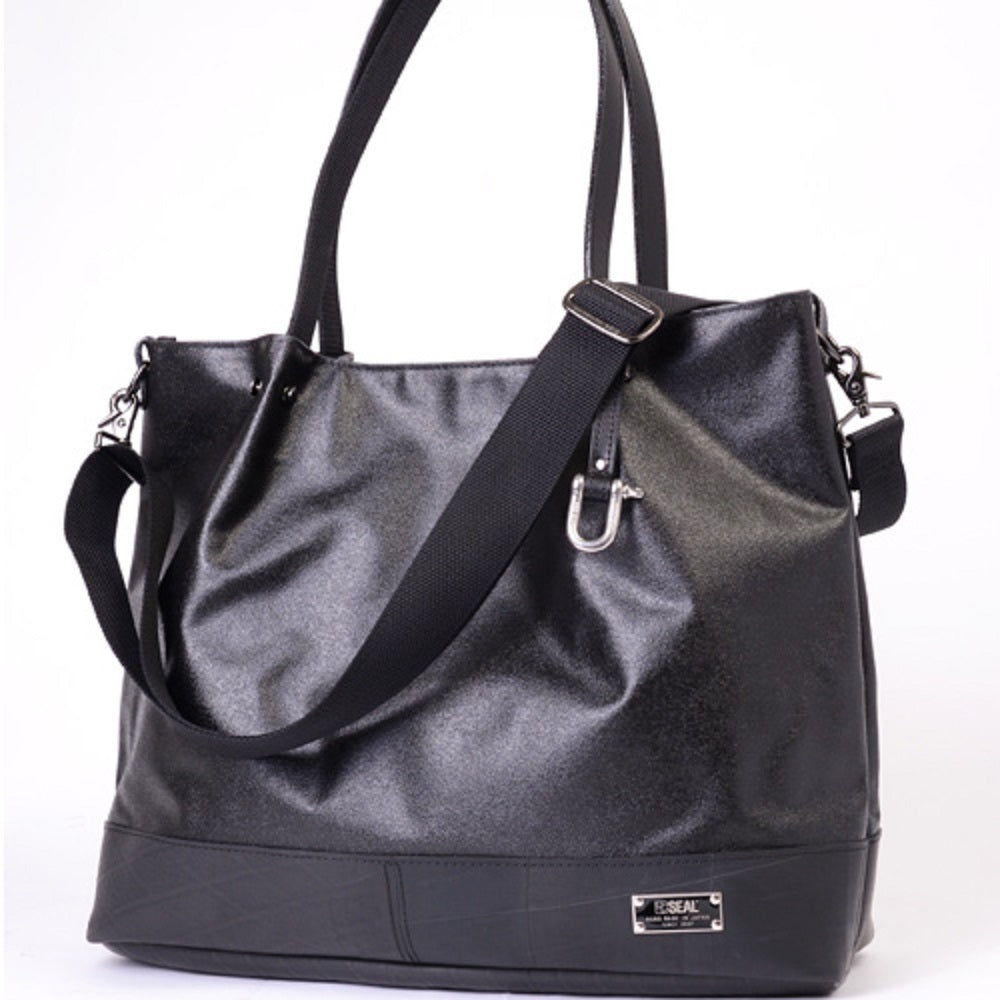 森野帆布コラボ/プレーントートバッグ -ブラック-2107【アウトレット製品】