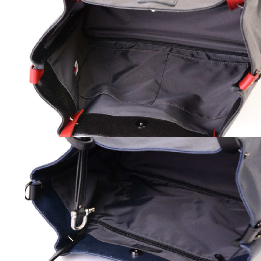 森野帆布コラボ/プレーントートバッグ -ブラック-2107【アウトレット製品】