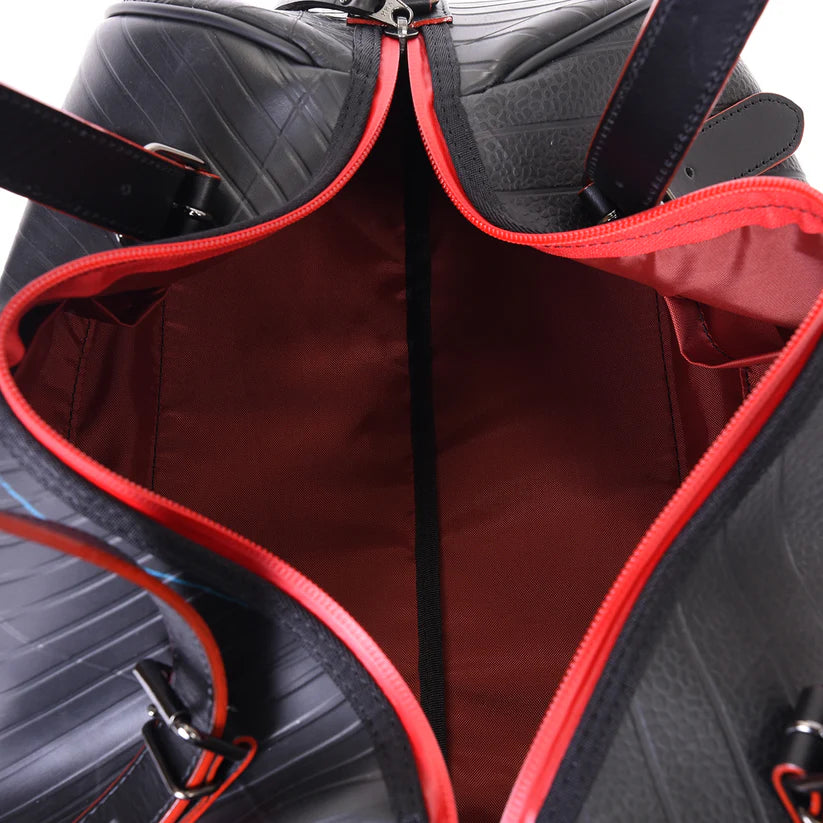 ボストンバッグwaterproof-レッド-2066【アウトレット製品】