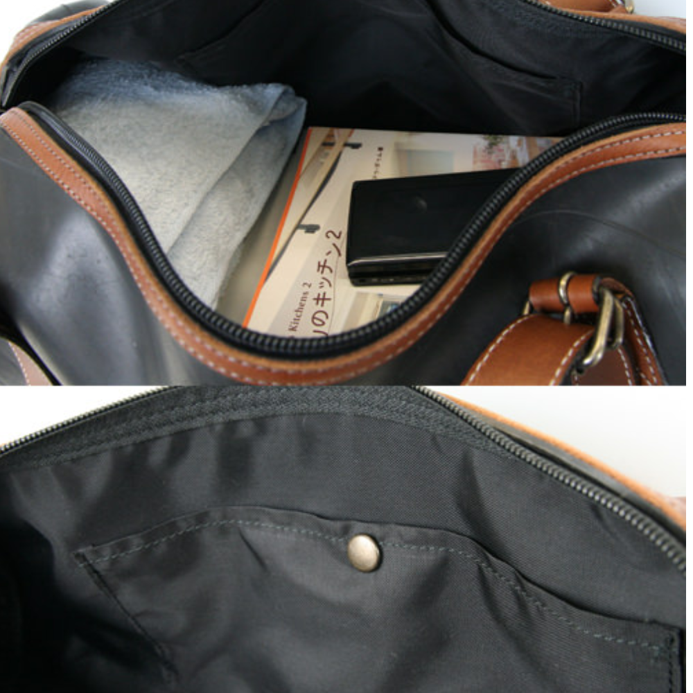 サンプル製品-ボストンバッグ（1点のみ作製）-2051【アウトレット製品】