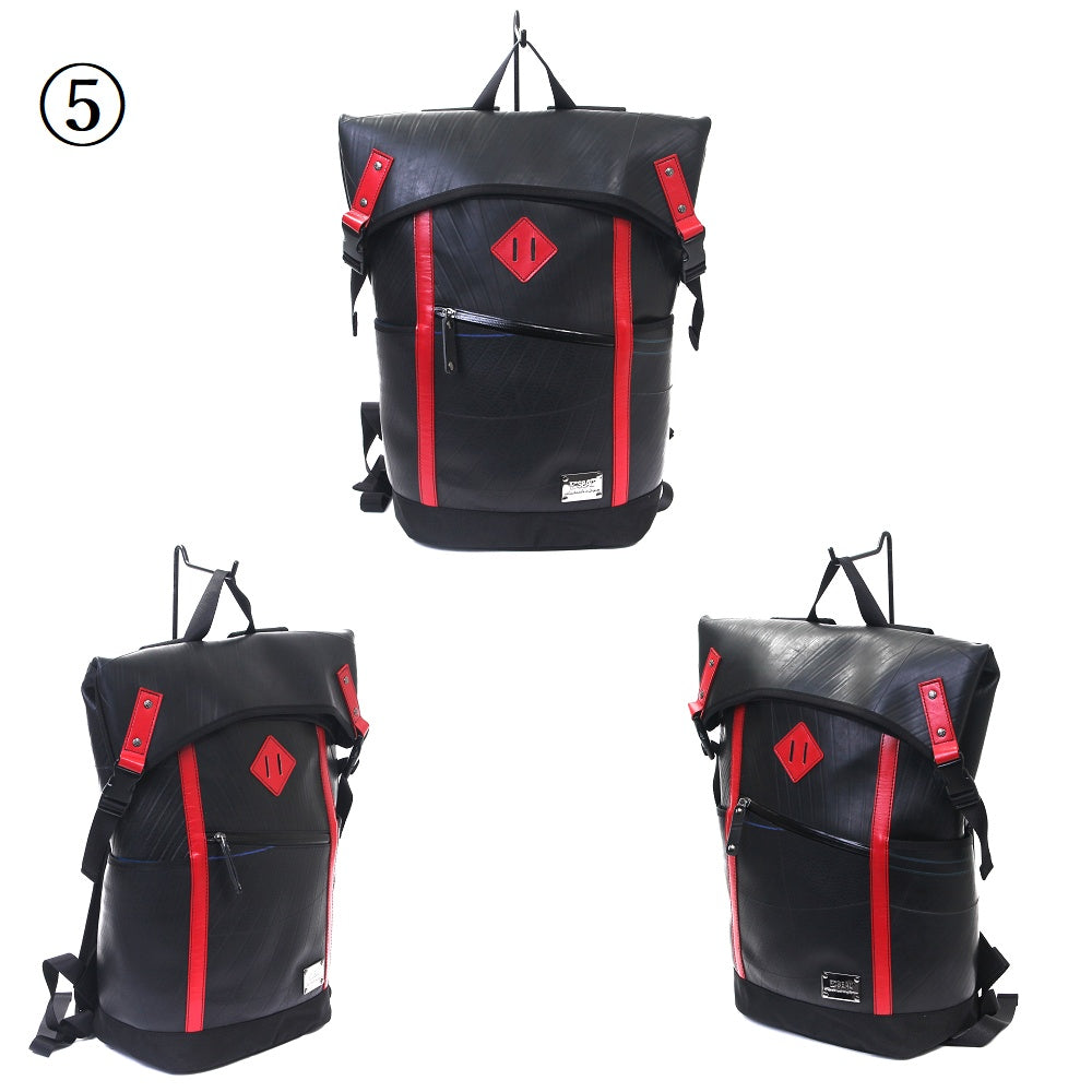 デザイナーズバックパック-レッド-2148【アウトレット製品】