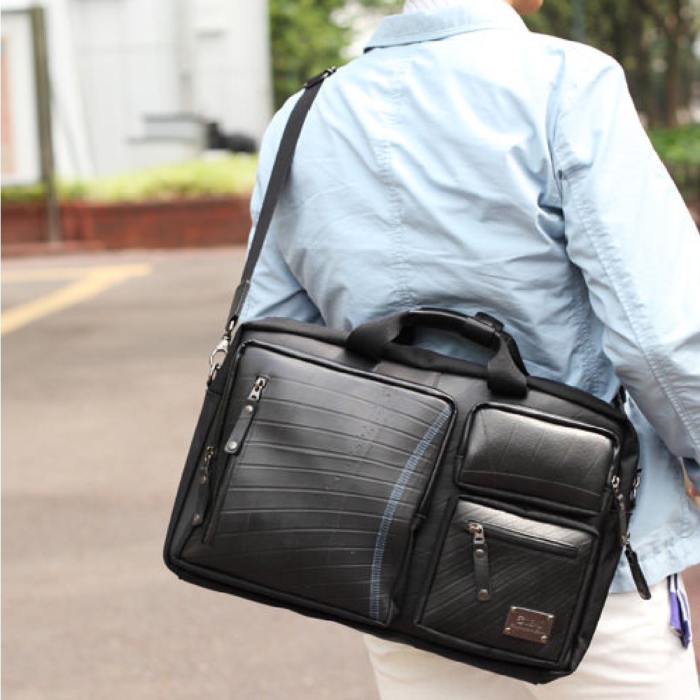 モバイラーズビジネスバッグ-ブラックレッド-2092【アウトレット製品】