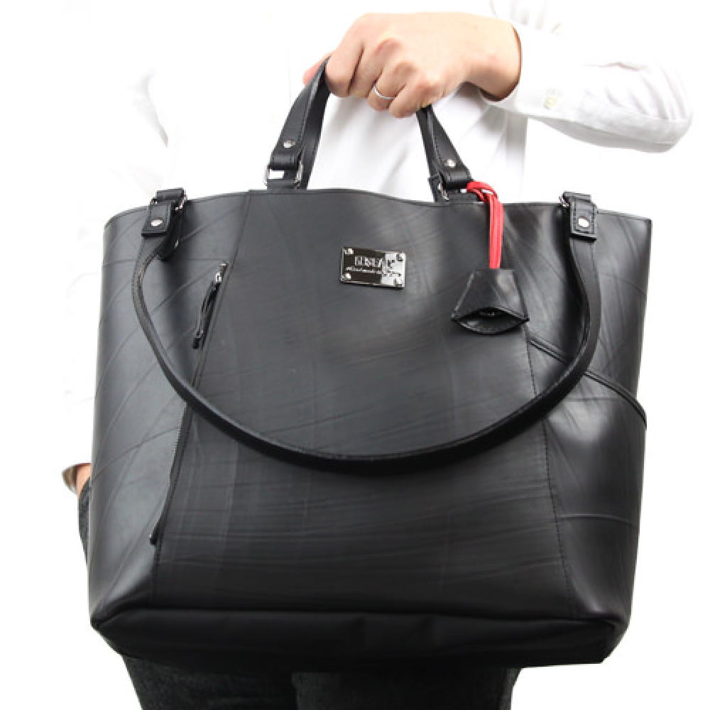 2ハンドルトートバッグ-ブラック-1178【アウトレット製品】