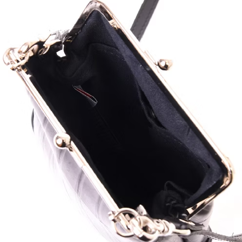 キスロックショルダーバッグ -ブラック-1051【アウトレット製品】