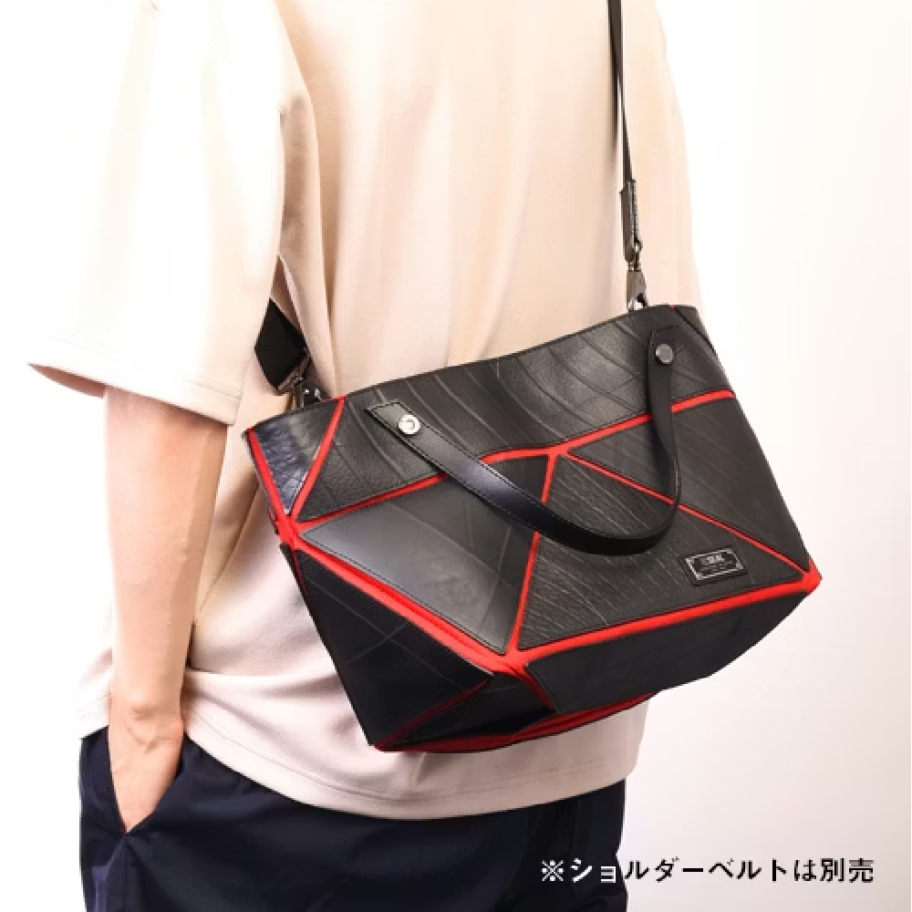 アッセンブルバッグ-ブラック×レッド-1182【アウトレット製品】