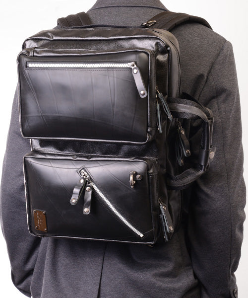 森野帆布コラボ／3WAYビジネスバッグ　ナイトライドモデル-2025【アウトレット製品】