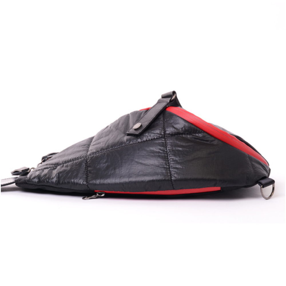 藤倉航装コラボ／ワンショルダーバッグspiral AIR MODEL-ブラック-1188【アウトレット製品】