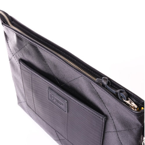 キルティングクラッチバッグ-ネイビー-1180【アウトレット製品】