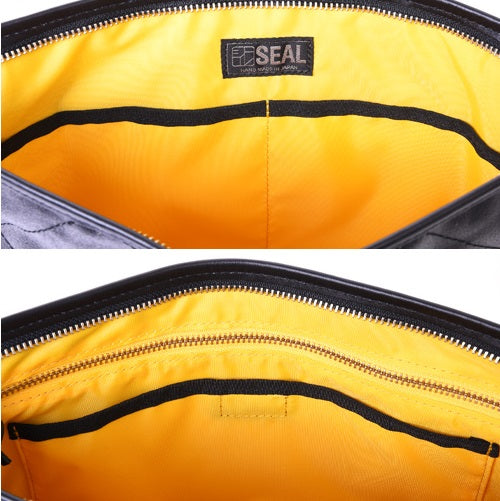 キルティングクラッチバッグ-ネイビー-1180【アウトレット製品】